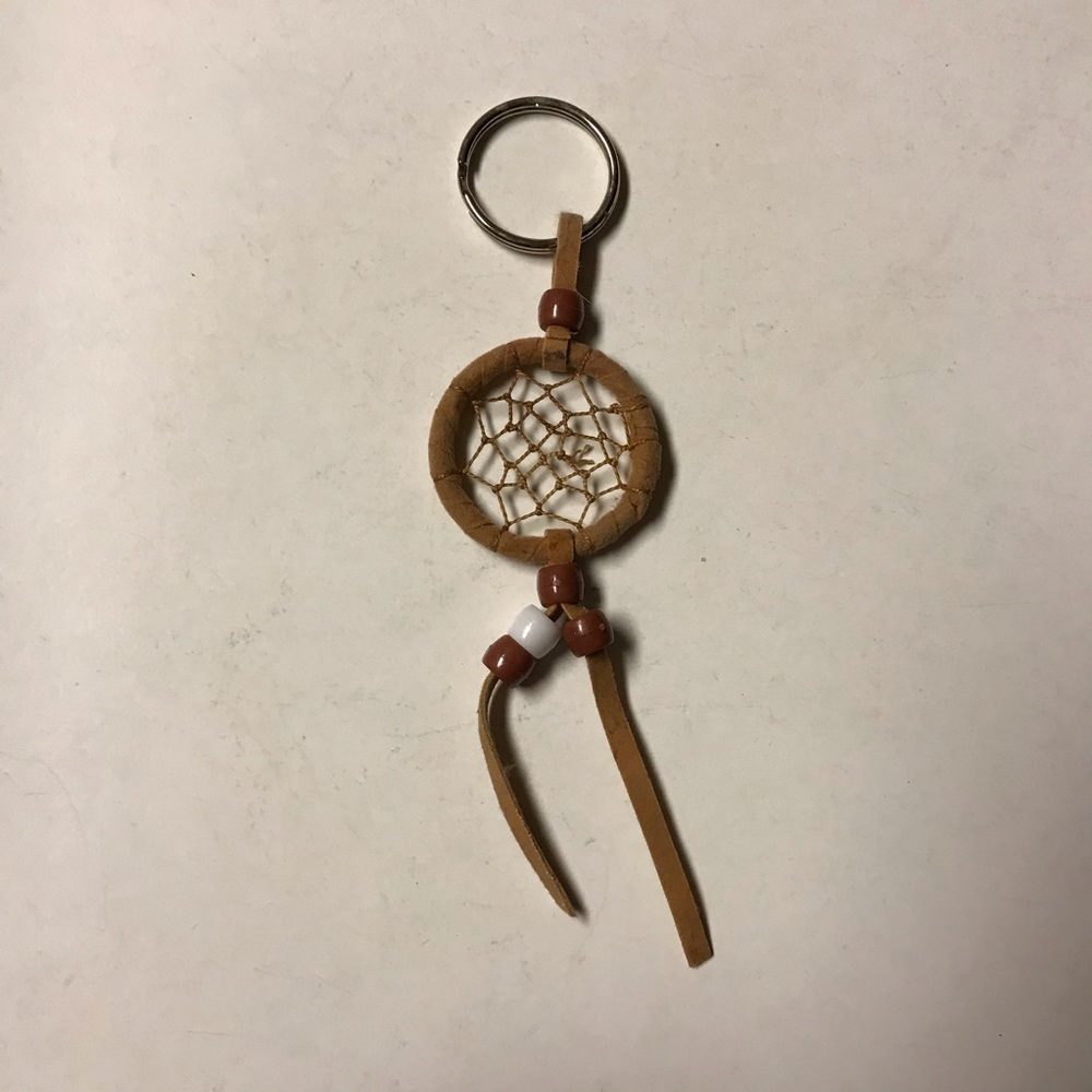 Vintage dream catcher keychain
